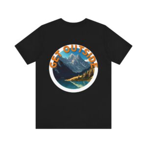 Get Outside Mountains Unisex Jersey Short Sleeve Tee