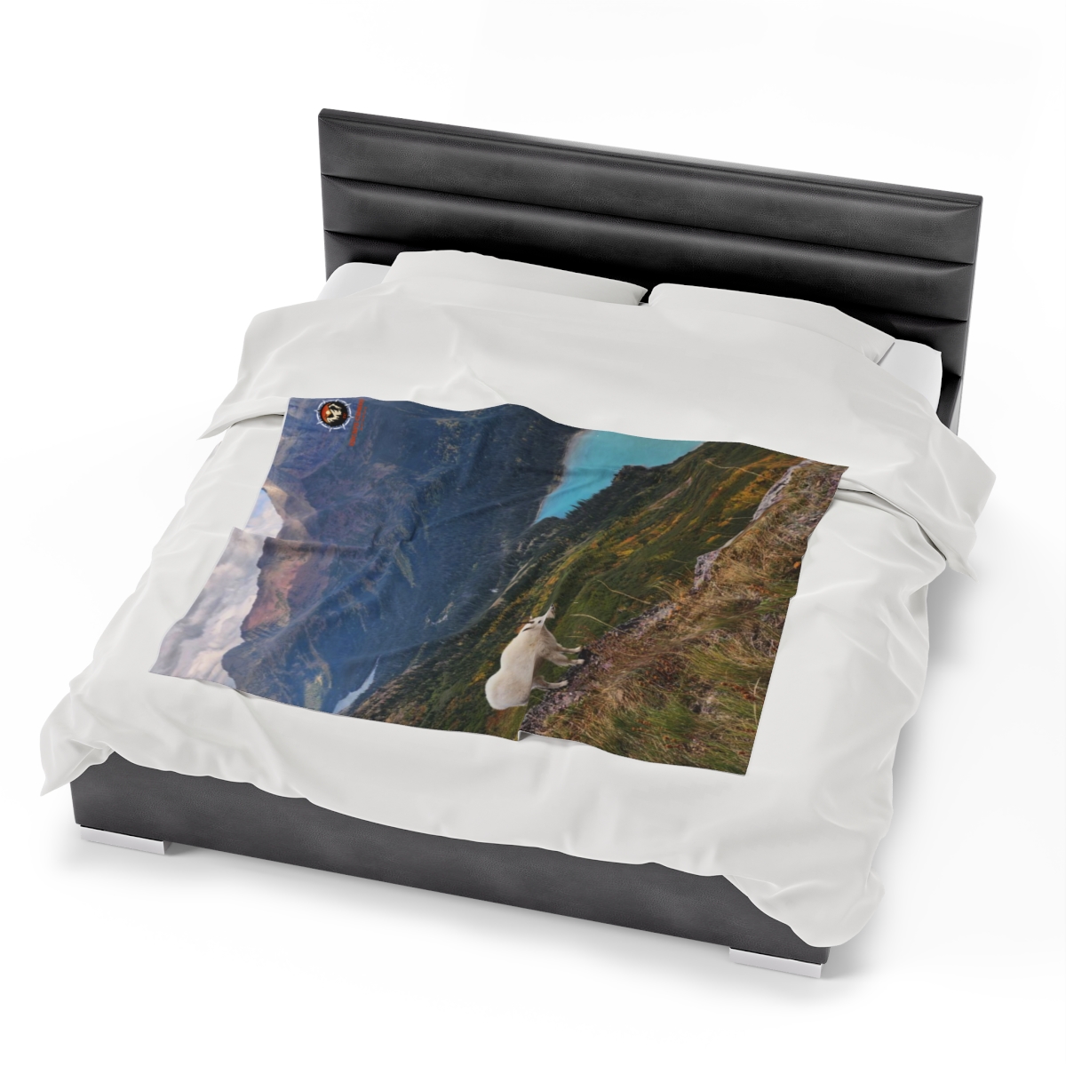 "George" Glacier NP Plush Blanket - Image 6