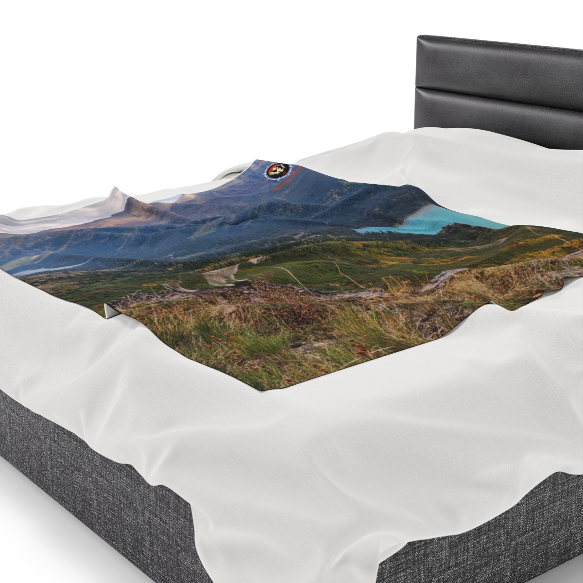 "George" Glacier NP Plush Blanket - Image 7