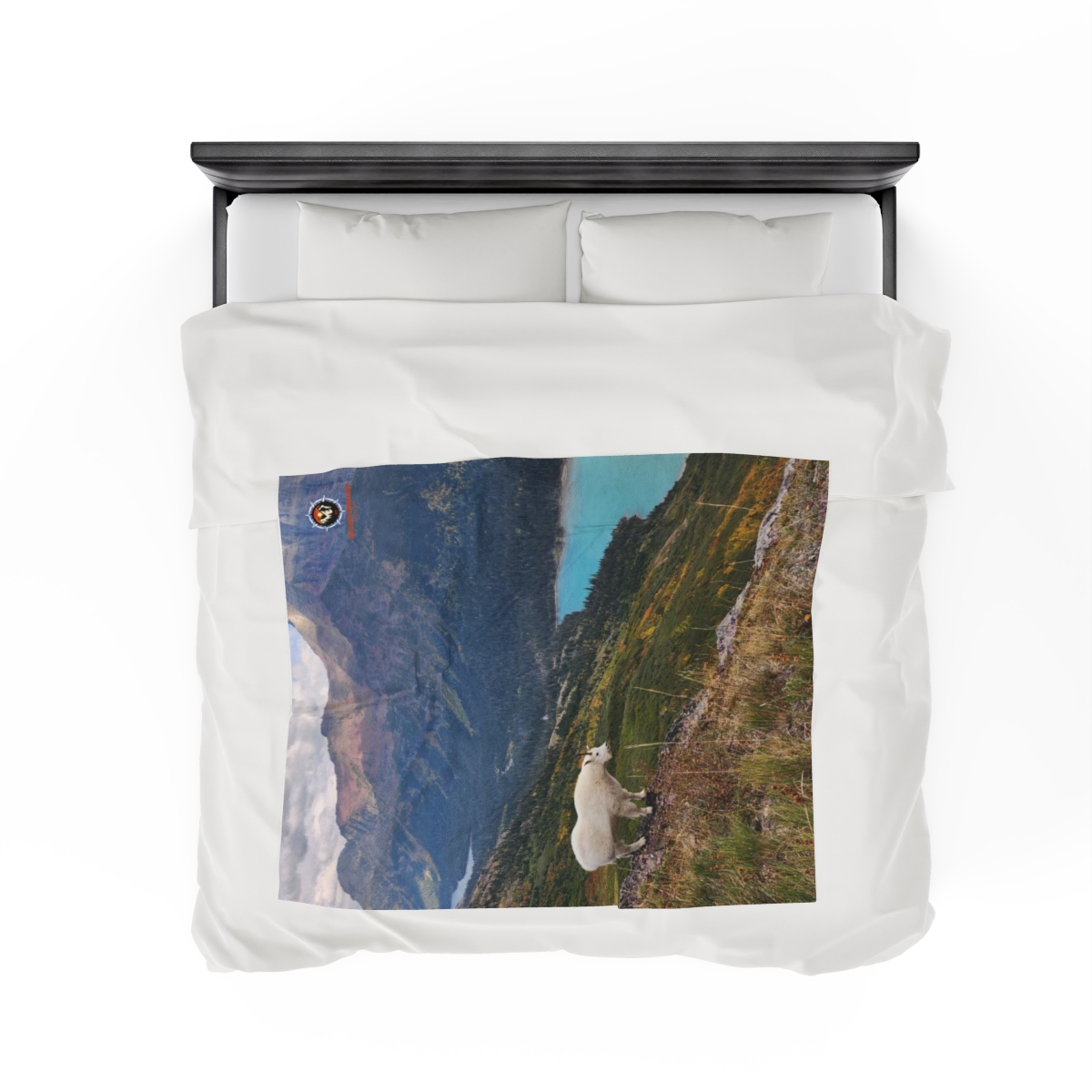 "George" Glacier NP Plush Blanket - Image 8