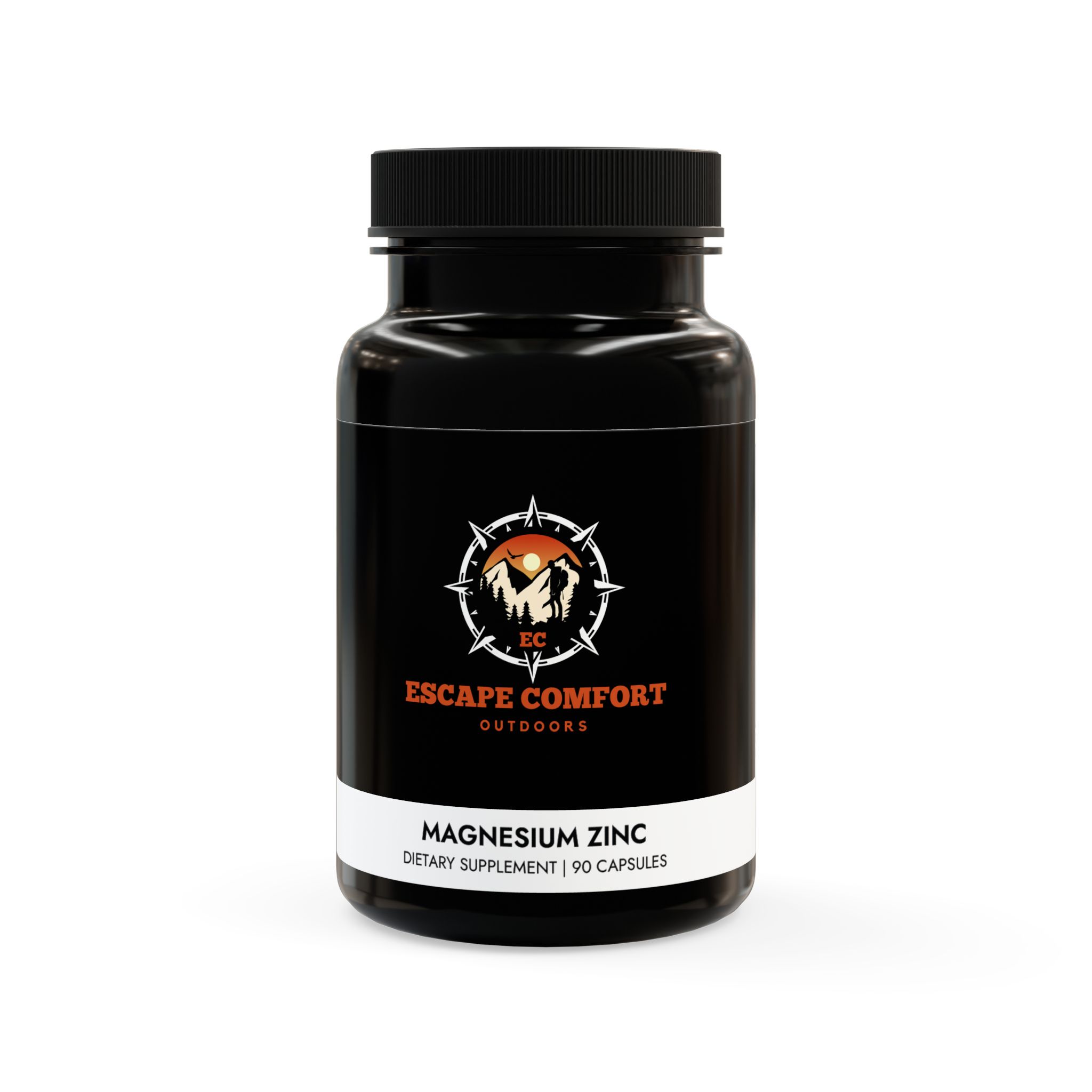 Magnesium Zinc Supplement (90 Capsules)